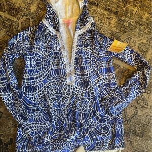 NWT Lily Pulitzer Pullover UPF XXS